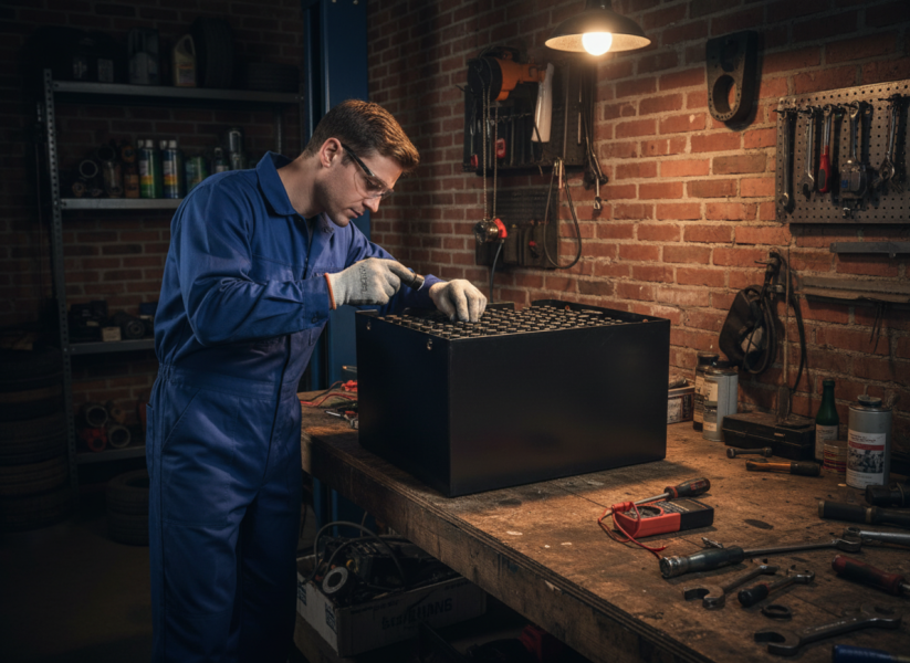 Емкость тягового аккумулятора: как правильно подобрать